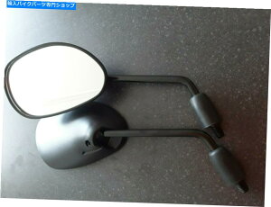 Mirror ĩubNI[oI[goCƃXN[^[~[10mm 1yA580570 Rth HIGH QUALITY BLACK OVAL MOTORCYCLE AND SCOOTER MIRRORS 10MM 1 PAIR 580570 RTH