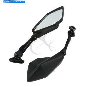 Mirror EZX6R 636 300R EX300 ABS 2013-2017̂߂̍̔wʐ}̋̋ Black Rear View Mirrors Fit For Kawasaki Ninja ZX6R 636 300R EX300 ABS 2013-2017