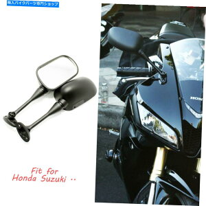 Mirror z_CBR125R CBR250RubNI[goCAr[~[JX^~[ For Honda CBR125R CBR250R Black Motorcycle Rear View Mirrors Custom Mirrors US