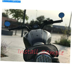 Mirror XN[^[JtF[T[hDJeBXNuX^[696̂߂7/8 "nho[Gh~[ 7/8" Handlebar End Mirrors For Scooters Cafe Racer Ducati Scrambler Monster 696