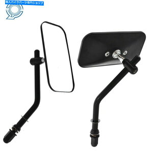 Mirror n[[XL 883̂߂̍I[goC̋8mm / 10mm̎̌㎋̃~[ Black Motorcycle Mirrors 8mm/10mm Thread Rear View Mirror For Harley XL 883