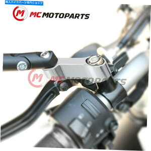 Mirror Chrome CNCTCh~[CU[40mmgtBbgDUCATI 900X^[750XNu Chrome CNC Side Mirror Riser 40mm Extension Fit Ducati 900 Monster 750 Scrambler