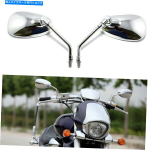 Mirror Honda Shadow Spirit 750 1100 VTX1300 VTX1800 ChromeI[goC~[M10 For Honda Shadow Spirit 750 1100 VTX1300 VTX1800 Chrome Motorcycle Mirrors M10