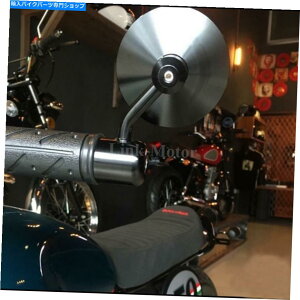 Mirror CNCI[goC̃oCNo[Gh~[22mmXg[gt@C^[JtF[T[JX^AJ CNC Motorcycle Motorbike Bar End Mirrors 22mm Streetfighter Cafe Racer Custom US