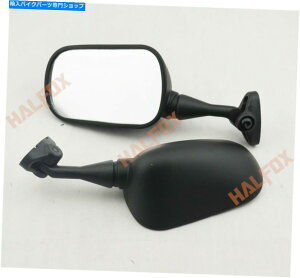 Mirror z_CBR929RR 2000-2001 CBR954RR 2002-2003̂߂̍̔wʐ}̋ Black Rear View Mirrors for Honda CBR929RR 2000-2001 CBR954RR 2002-2003