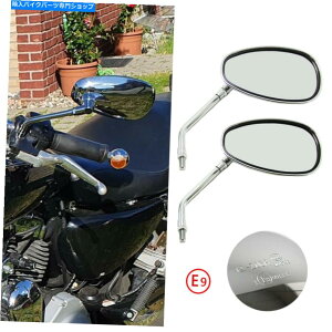 Mirror E500 Vulcan 750 900pɎv10mmI[goC̃oA~[ 10mm Motorcycle Rearview Mirrors Clockwise for Kawasaki Ninja 500 Vulcan 750 900