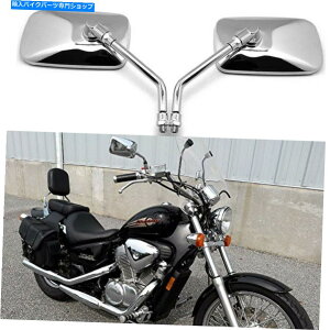 Mirror z_VhEXsbg750 1100 VLX600 VTX1100pNI[goC~[ Chrome Motorcycle Mirrors For Honda Shadow Spirit 750 1100 VLX600 VT600C VTX1100