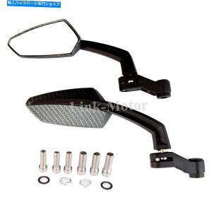 Mirror 2014-2017 Honda Grom MSX125 MSX 125̂߂10mm̃J[{I[goC̔wʐ}̃~[ 10MM CARBON MOTORCYCLE REAR VIEW MIRRORS FOR 2014-2017 HONDA GROM MSX125 MSX 125