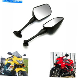 Mirror ブラックオートバイのミラーは2000-2012のための左右の右鈴木GSXR 750 / GSX-R750 Black Motorcycle Mirrors Left & Right For 2000-2012 Suzuki GSXR 750 / GSX-R750