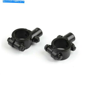 Mirror I[goC1 "nho[10mmXbh~[}Egz_[NvA_v^[ubNFD Motorcycle 1" HandleBar 10MM Thread Mirror Mount Holder Clamp Adaptor Black FD