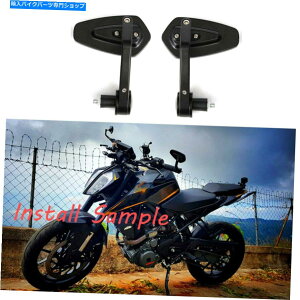 Mirror 22mm 7/8 �I�[�g�o�C�A���~�j�E�����A�r���[�n���h���o�[�G���h�~���[390 22mm 7/8 Motorcycle Aluminum Rear View Handle Bar End Mirrors For 390�y���s�A���i�z