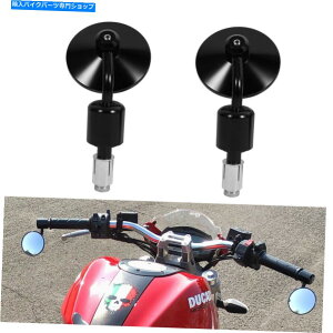 Mirror 胔J؃z_}n̂߂8/8 "I[goCo[Gh~[ 7/8" Motorcycle Bar End Mirrors for Kawasaki Vulcan Suzuki Honda Yamaha Triumph