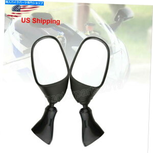 Mirror 1998年から2002年鈴木カタナGSX 600F GSX 750Fオートバイリアビューミラーブラック For 1998-2002 Suzuki Katana GSX 600F GSX 750F Motorcycle Rear View Mirrors Black
