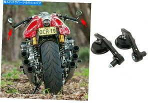 Mirror I[goCEh7/8 "z_}n؊j̃nho[Gh~[ Motorcycle Black Round 7/8" Handle Bar End Mirrors For Honda Yamaha Suzuki US