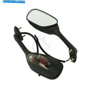 Mirror GSX-R GSXR600 GSXR750 06-15̂߂̃^[MtBbgobN~[ Rearview Mirrors with Turn Signal Fit For Suzuki GSX-R GSXR600 GSXR750 06-15