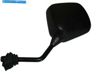 Mirror ~[ubNXNGAX1PC 584010 Yamaha RD 350 Fi YPVS 1985 Left Mirror Black Square x1pc 584010 Yamaha RD 350 FI YPVS 1985