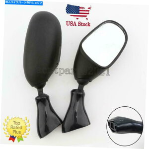 Mirror 鈴木カタナGSX 600F / 750F 1998-2002のためのペアオートバイのバックサイドミラー Pair Motorcycle Rearview Side Mirrors For Suzuki Katana GSX 600F/750F 1998-2002