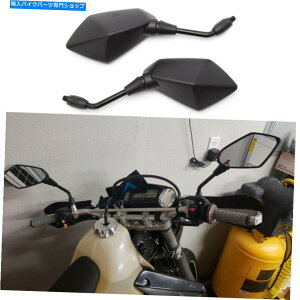 Mirror z_}n胆jo[T̂߂̍I[goC̃obNTCh~[M10 Black Motorcycle Rearview Side Mirrors M10 For Honda Yamaha Kawasaki Universal