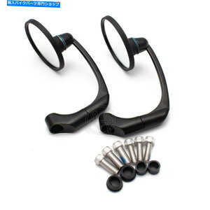 Mirror 8/10 mm�l�W�t���o�b�N�T�C�h�~���[���j�o�[�T�����E���h���g���C���o�C�N Rearview Side Mirror with 8/10mm Screws Universal Round Retro Modified Motorbike�y���s�A���i�z
