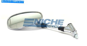 Mirror }nSR400 SR-400VON~[10mm R / H 5Y-26290-11 Yamaha SR400 SR-400 Single Left Chrome Mirror 10mm R/H 5YU-26290-11