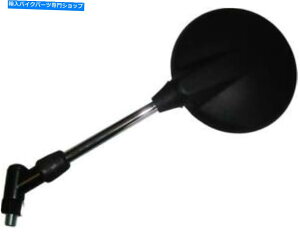 Mirror �~���[10mm���ۍ��܂��͉E���TS50X Mirror 10mm Black Round Left or Right Suzuki TS50X