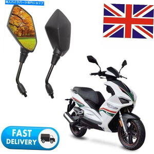 Mirror XN[^[p̃ubNAr[~[tBbg50cc 125cc 150ccKXXN[^[A9 Black Rear View Mirror Fit for Scooter Exclusive 50cc 125cc 150cc Gas Scooter A9