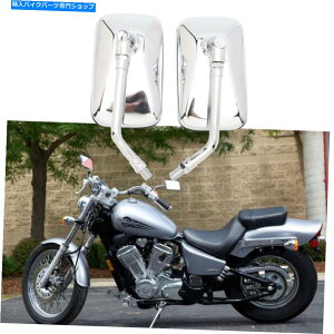 Mirror Honda Shadow VLX 600 VT600C VT600CD2�p�N�����I�[�g�o�C�T�C�h�~���[ Chrome Motorcycle Side Mirrors For Honda Shadow Vlx 600 VT600C VT600CD VT600CD2