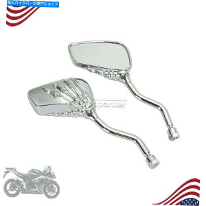 Mirror Harley Street Glide Road King Softail�̂��߂̃N�����I�[�g�o�C�̃o�b�N�T�C�h�~���[ Chrome Motorcycle Rearview Side Mirror For Harley Street Glide Road King Softail�y���s�A���i�z