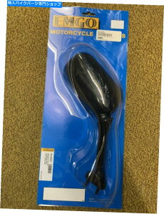 Mirror EX650pEMGO 20-43031}bgubNE̎ւ~[ Emgo 20-43031 Matte Black Right Side Replacement Mirror for Kawasaki EX650