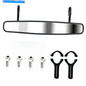 Mirror �I�[�g�o�CUTV�w�ʐ}�~���[2 Polaris Ranger Rzr XP1000�̂��߂̃N�����v Motorcycle UTV Rear View Mirror 2 Clamp For Polaris Ranger RZR XP1000 Can Am�y���s�A���i�z