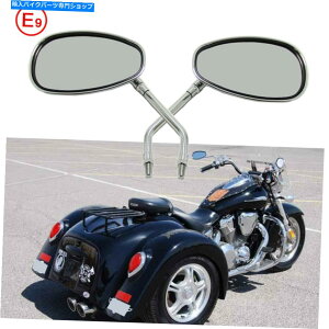 Mirror Chrome 10mm�I�[�g�o�C�̃~���[�̓z���_VTX 1800R 1800C 1800N 1300C S�̃o�b�N�r���[ Chrome 10mm Motorcycle Mirrors Rearview For Honda VTX 1800R 1800C 1800N 1300C S�y���s�A���i�z