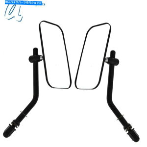 Mirror n[[XL 883̂߂̍I[goC̋8mm / 10mm̎̌㎋̃~[ Black Motorcycle Mirrors 8mm/10mm Thread Rear View Mirror For Harley XL 883