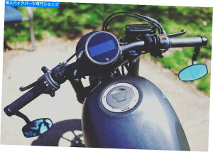 Mirror I[goC7/8 "z_OM̂߂̃o[Gh̃TCu~[ Motorcycle 7/8" Bar End Rearview Mirrors For Honda Grom Triumph Yamaha Kawasaki