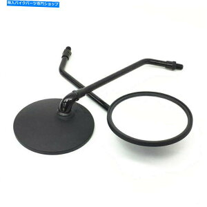 Mirror I[goC10mmXNGA4 "obNr[TCh~[fAX|[cubNjo[ToCN Motorcycle 10mm Square 4" Rearview Side Mirrors Dual Sport Black Universal Bike