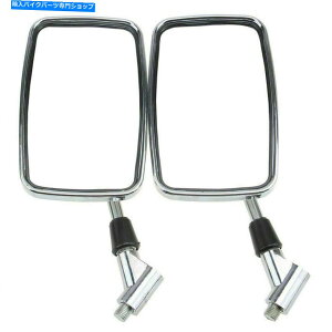 Mirror z_}n̂߂̃I[goC̃obNr[TCh~[10mmXbhN[jo[T Motorcycle Rearview Side Mirror 10mm Thread Chrome Universal For Honda Yamaha