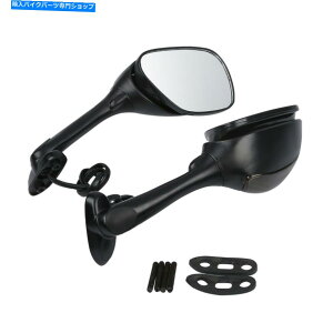 Mirror GSXR 1000 05-15 600 750 06-15̃obN~[W /^[MtBbg Rearview Mirrors w/ Turn Signal Fits For Suzuki GSXR 1000 05-15 600 750 06-15