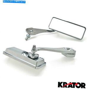 Mirror JX^uhbOAr[~[ÑgCAtXs[h}X^[Xs[h}X^[ Custom BullDog Rear View Mirrors Chrome For Triumph Speedmaster Speed Master