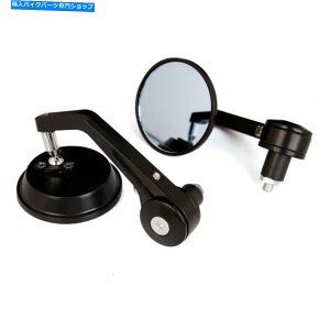 Mirror z_GROM 125 CM400TJX^CNCo[GhEhAr[~[EBO~[ For Honda Grom 125 CM400T Custom CNC Bar End Round Rear View Mirrors Wing Mirror