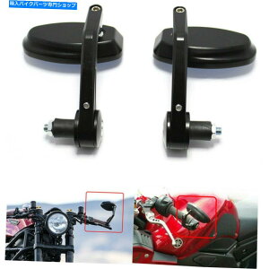 Mirror [^[TCNubN7/8 "nho[GhTCh~[pz_CTX1300D CTX700D WY Motorcycle Black 7/8" Handle Bar End Side Mirrors For Honda CTX1300D CTX700D WY
