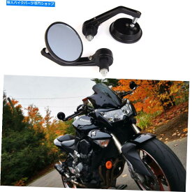 Mirror カワサキ忍者ZX6 ZX11 300 650用オートバイラウンド7/8 "ハンドルバーエンドミラー Motorcycle Round 7/8" Handle Bar End Mirrors For Kawasaki Ninja ZX6 ZX11 300 650