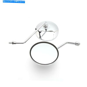 Mirror z_CB350 CB450 CB550 CB750 CB750 CHLOMI[goCAr[TCh~[10mm For Honda CB350 CB450 CB550 CB750 Chrome Motorcycle Rearview Side Mirrors 10MM