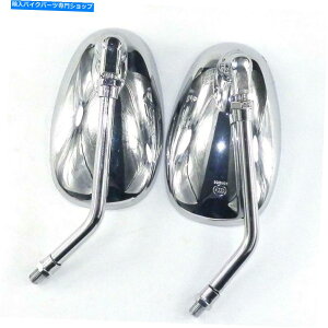 Mirror 1yAA~[150XN[^[oBMSgXBe[W150T-E 10mm 1 pair Rear Mirrors for 150 Scooter Baron BMS Retro Lance Vintage 150T-E 10MM