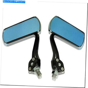 Mirror I[goC10mm 8mmṽ{gAr[~[ubN MOTORCYCLE 10MM 8MM CLOCKWISE BOLTS REAR VIEW MIRROR BLACK