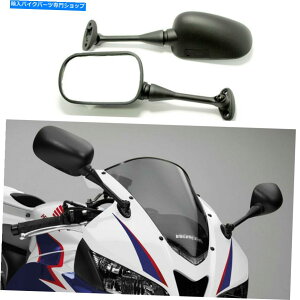 Mirror z_CBRXYLGSX-RpNVbNubNI[goCAr[TCh~[JX^ Classic Black Motorcycle Rear View Side Mirror Custom for Honda CBR Suzuki GSX-R