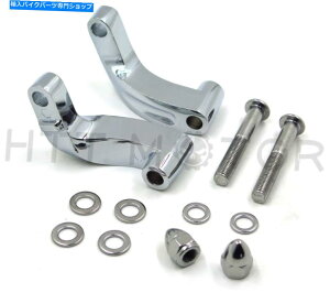 Mirror HARLEY HERTAGE FLSTC FXCWCƌ݊̂HTTMT MT387-CD~[}EgA_v^ HTTMT MT387-CD Mirrors Mount Adapter Compatible with Harley Heritage Flstc Fxcwc