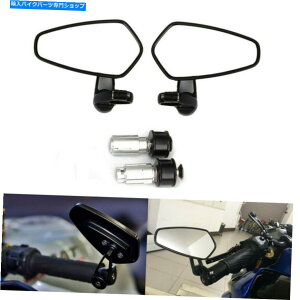 Mirror Honda Grom MSX 125 2014 2015̂߂̕ՓI7/8 "o[GhAr[~[ubN Universal 7/8" Bar End Rear View Mirrors Black For Honda Grom MSX125 2014 2015