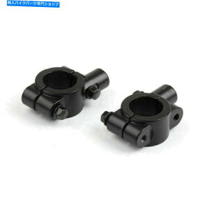Mirror I[goCnho[10mmXbh~[}Egz_[NvA_v^ubNtFfbNX Motorcycle HandleBar 10MM Thread Mirror Mount Holder Clamp Adaptor Black Fedex
