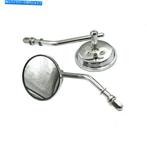 Mirror Harley Dyna Flht Road Glide XL�p�y�A�I�[�g�o�C�N���[��8mm�o�b�N�~���[8mm�o�b�N�~���[ Pair Motorcycle Chrome 8mm Rearview Mirrors For Harley Dyna FLHT Road Glide XL�y���s�A���i�z
