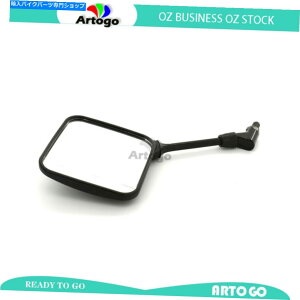 Mirror E܂͍̔wʐ}~[tBbgؔmZ400S 2011-2018 2019 2020 Right Or Left Hand Rear View Mirror Fit Suzuki DR Z400S 2011-2018 2019 2020