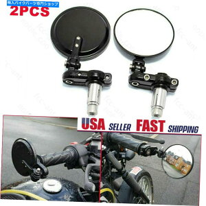 Mirror yACNCI[goC܂肽ݎnho[Gh~[7/8 "z_XYL}n Pair CNC Motorcycle Foldable Handle Bar End Mirrors 7/8" For Honda Suzuki Yamaha